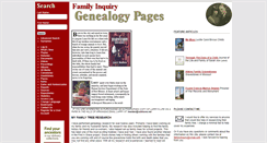 Desktop Screenshot of familyinquiry.com